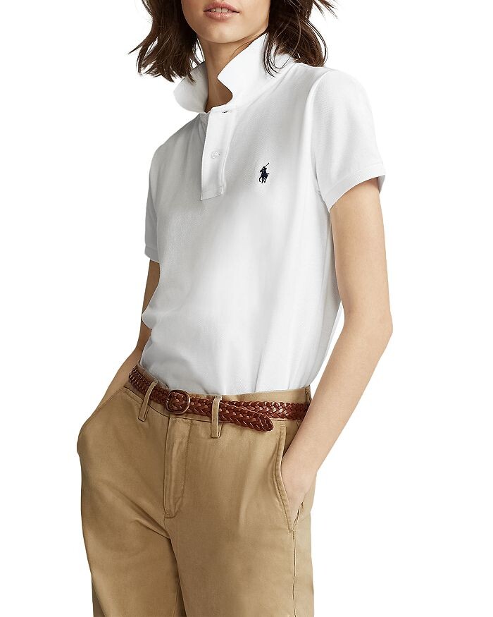 

Сетчатая рубашка поло классического кроя Ralph Lauren
