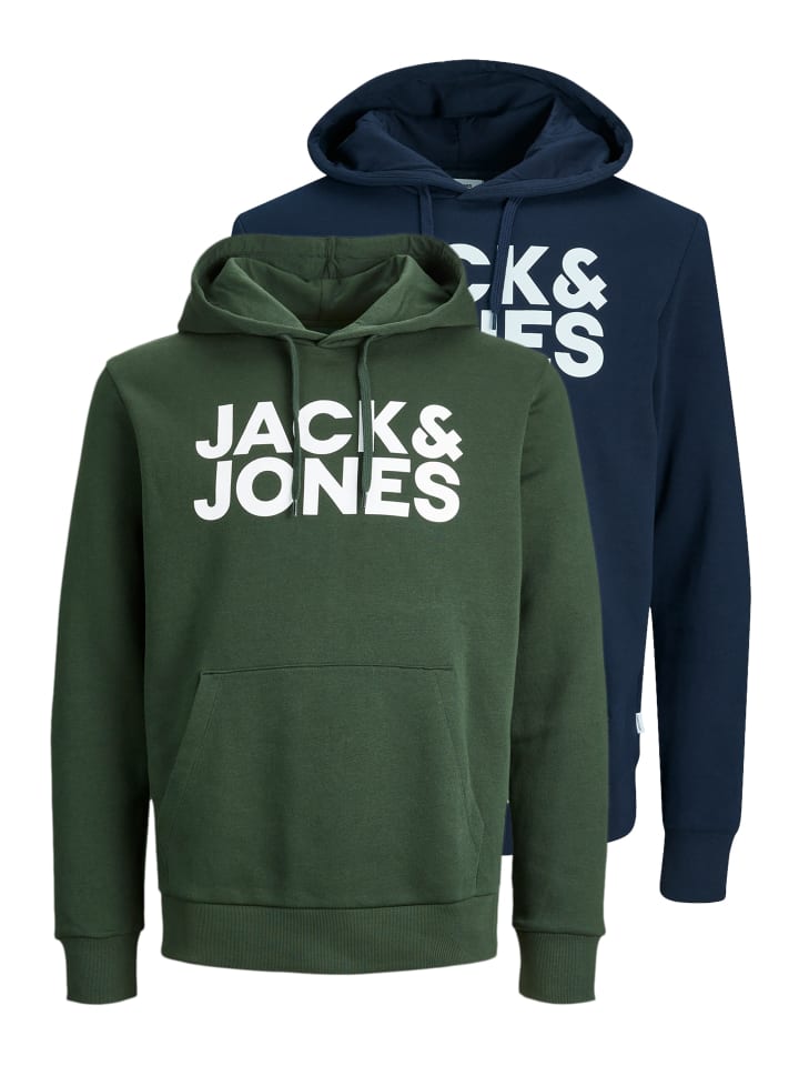 

Толстовка Jack & Jones, цвет navy/mountain view