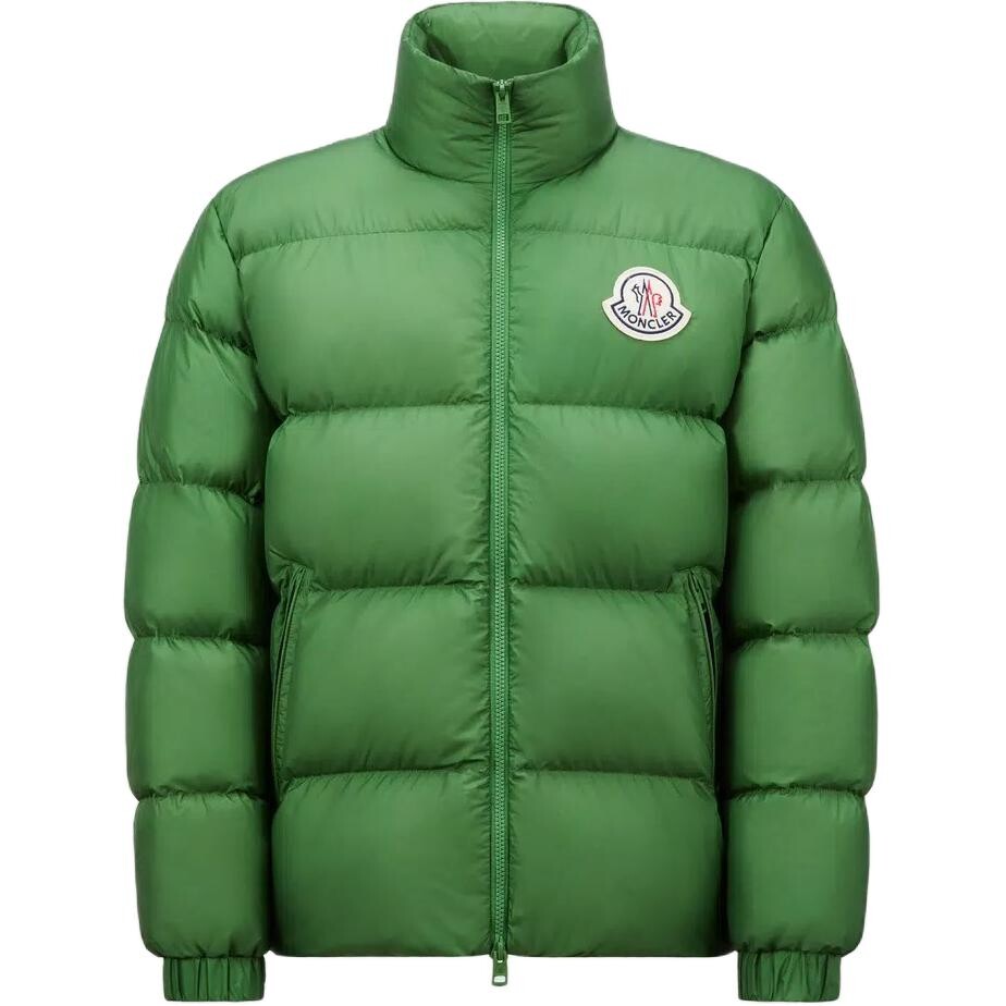 

Пуховик мужской зеленый Moncler