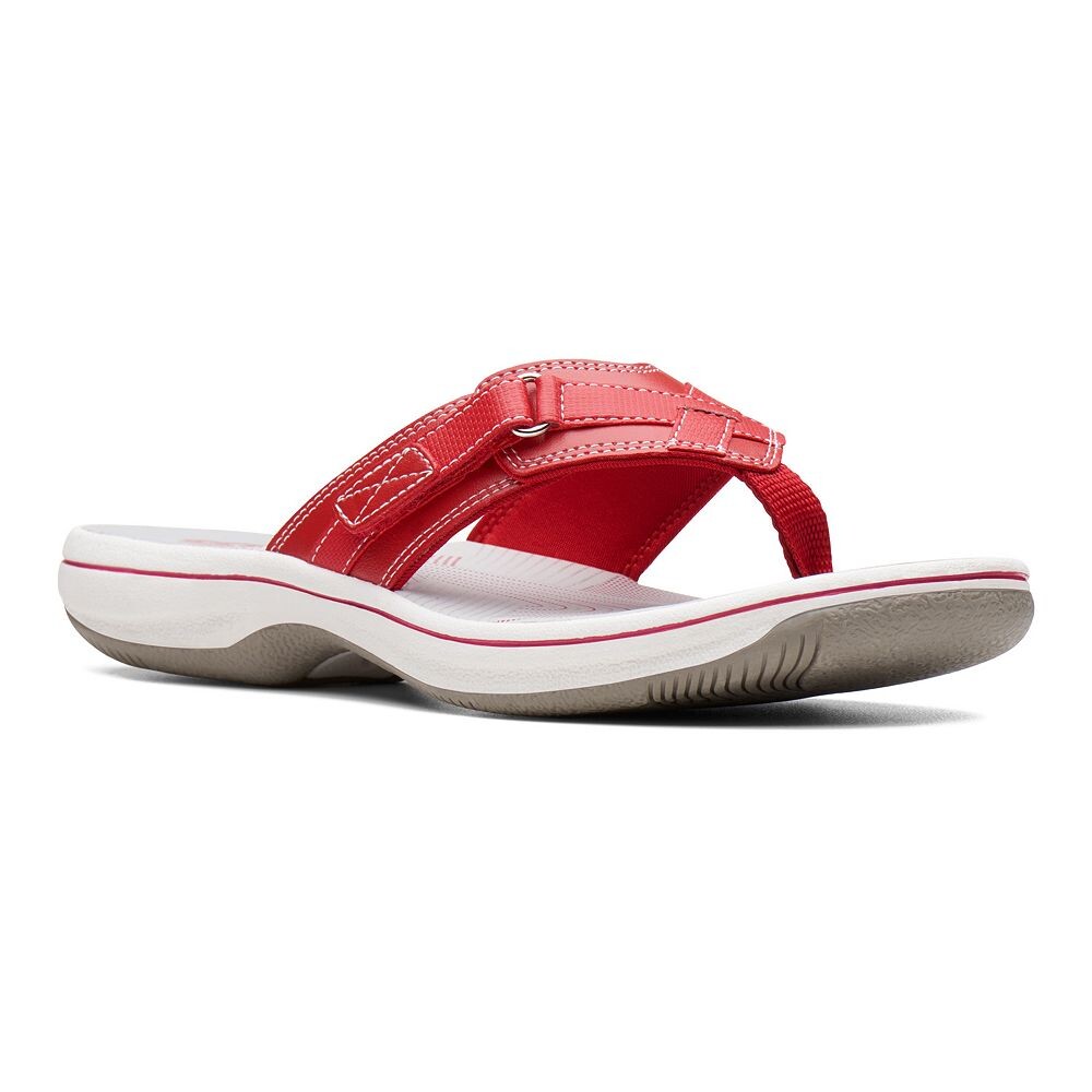 Женские шлепанцы Clarks Breeze Sea Cloudstepper, красный