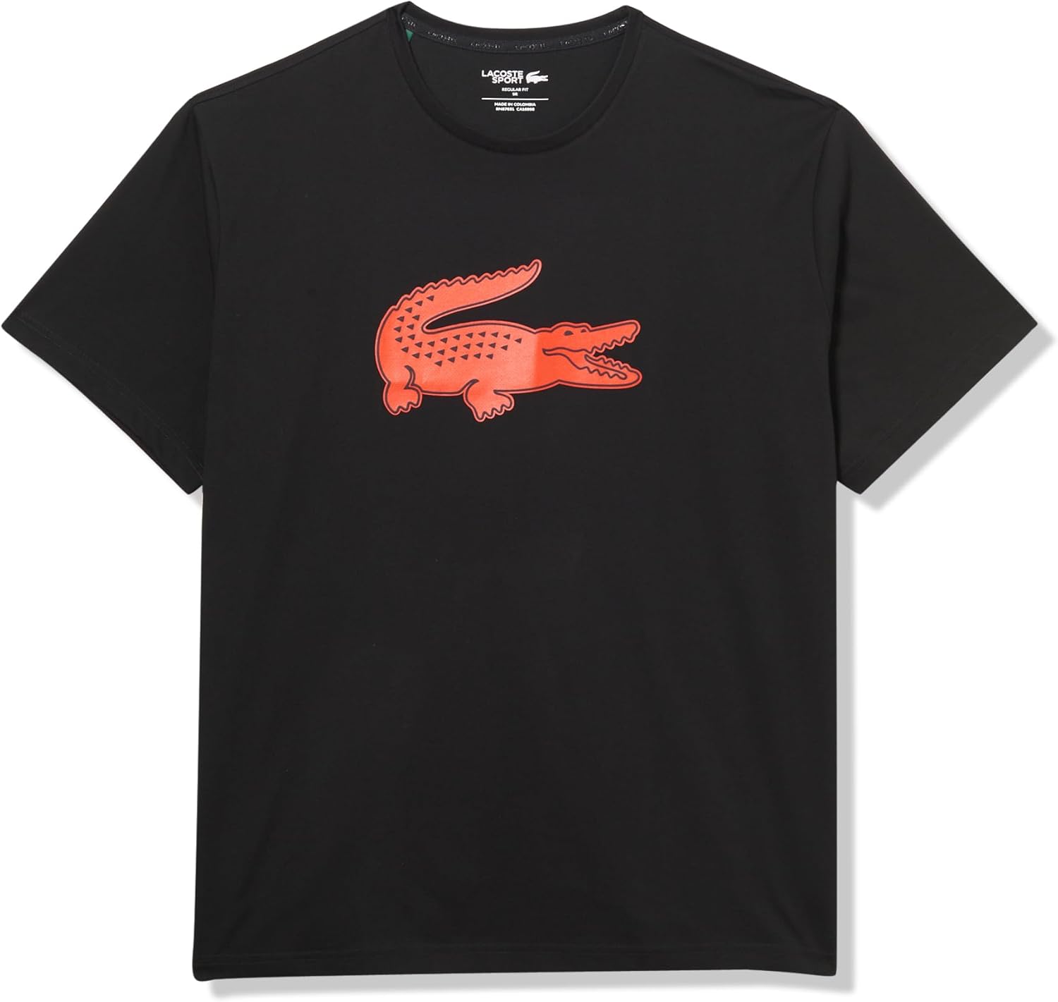 

Мужская футболка Lacoste с круглым вырезом, коротким рукавом, стандартным кроем и фирменной символикой, Black/Corrida, Черный, Мужская футболка Lacoste с круглым вырезом, коротким рукавом, стандартным кроем и фирменной символикой, Black/Corrida