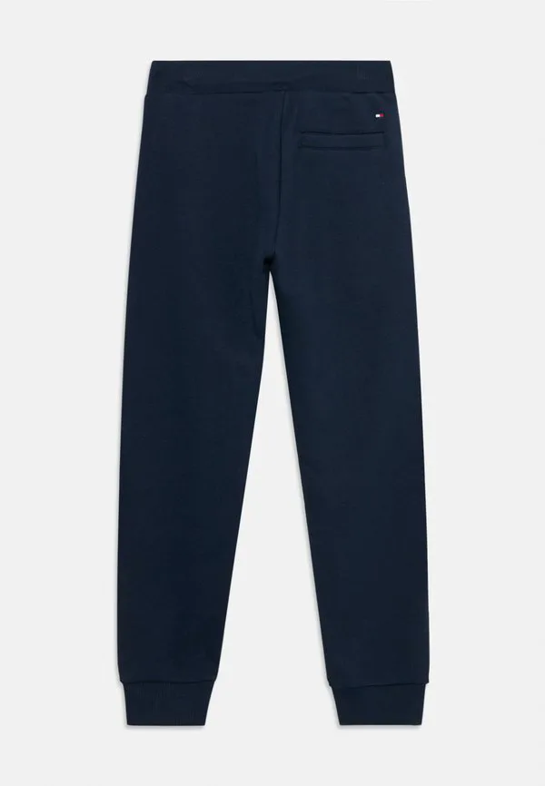 Спортивные брюки-джоггеры из флиса с начесом и принтом логотипа Tommy Hilfiger, Dark Night Navy — фото 2