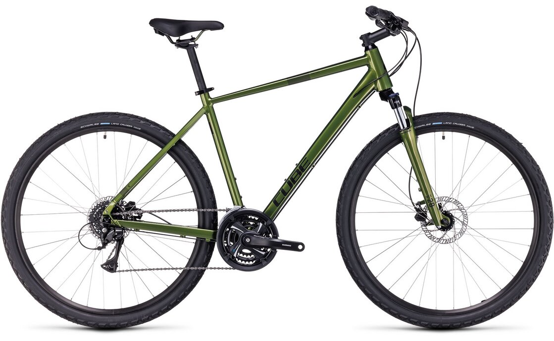 

Кроссовый велосипед Cube Nature - 28 дюймов - Diamant - 2023, цвет Grün|shinymoss´n´black
