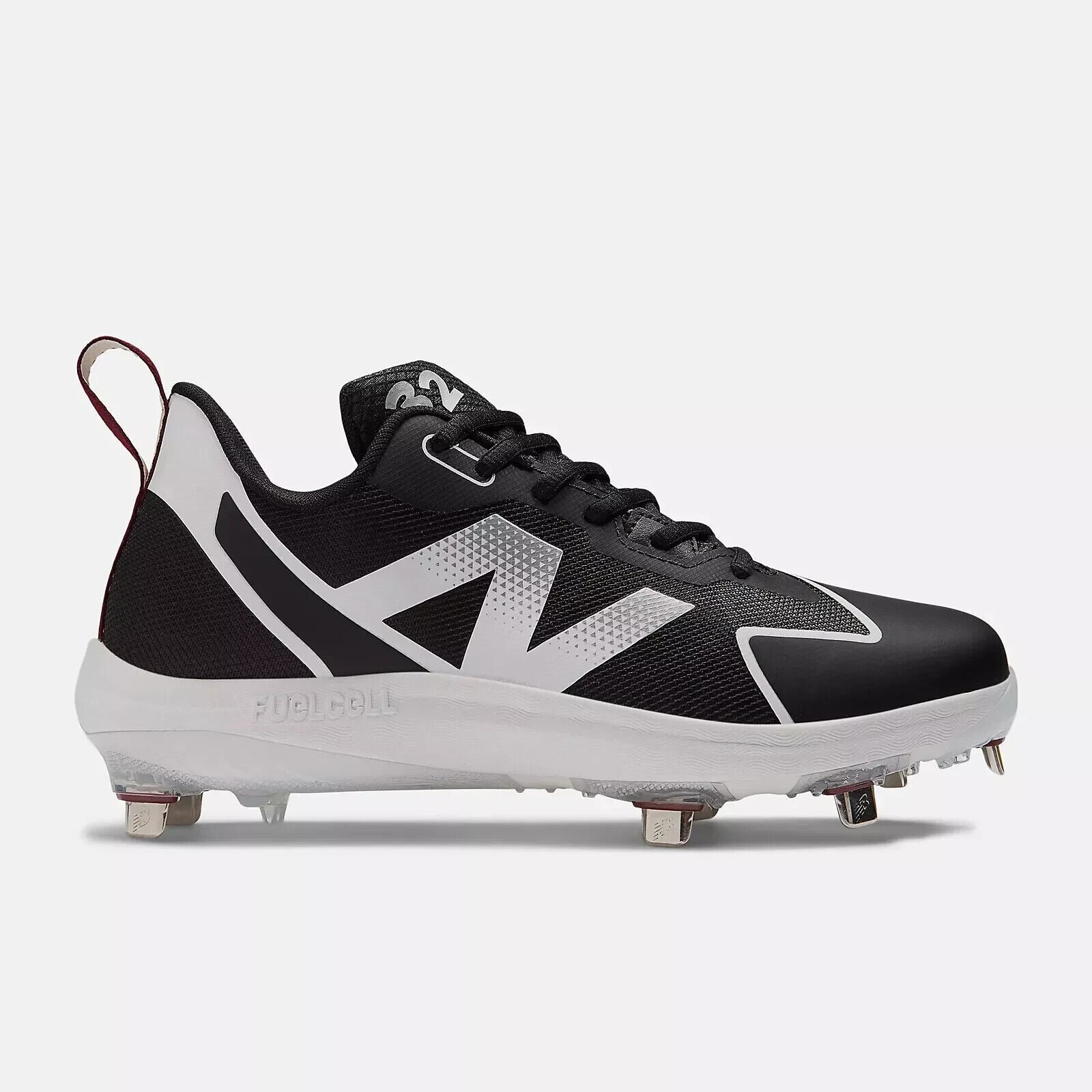 New Balance FuelCell Romero Duo SMROMBK2 Женские 9 Черные Бейсбольные бутсы TF4942 — фото 2