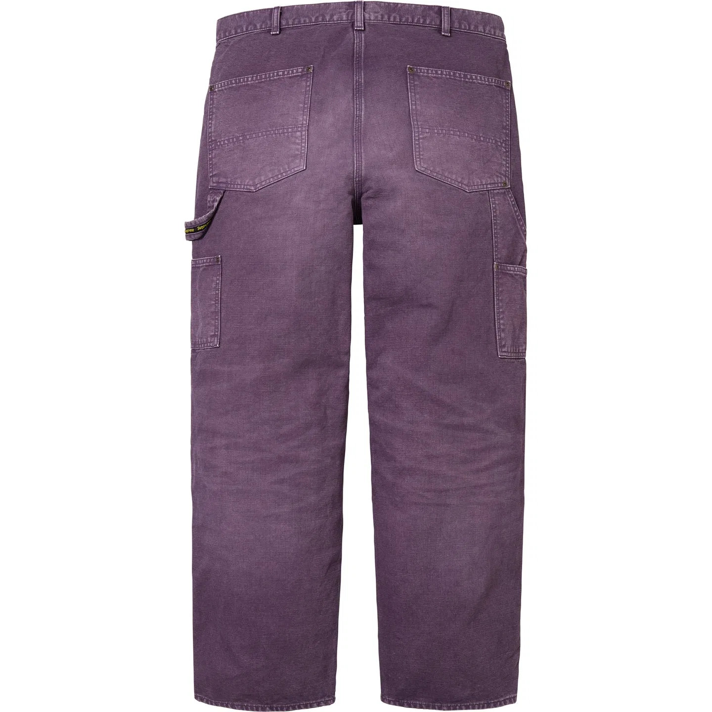 Карго-брюки Supreme Worn Double Knee Painter Purple
