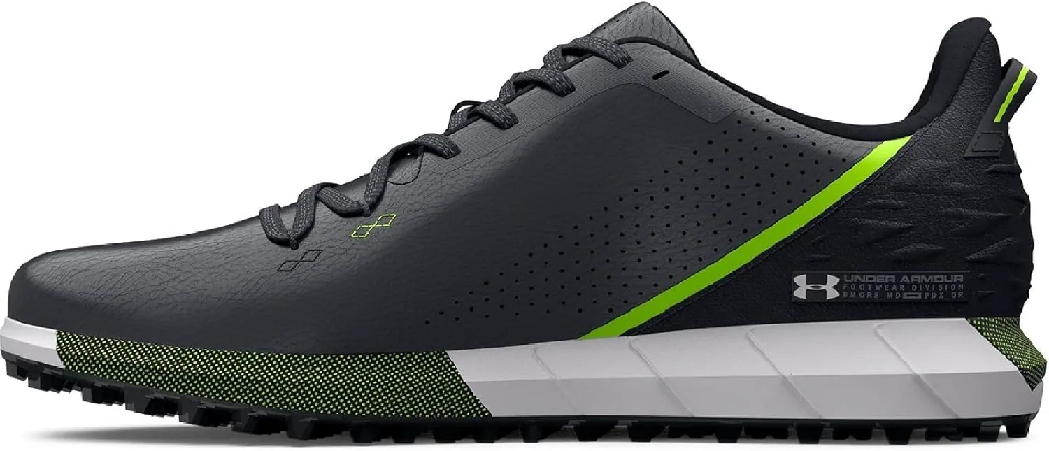 Мужские гольф-кроссовки Under Armour HOVR без шипов, черный/серый — фото 3