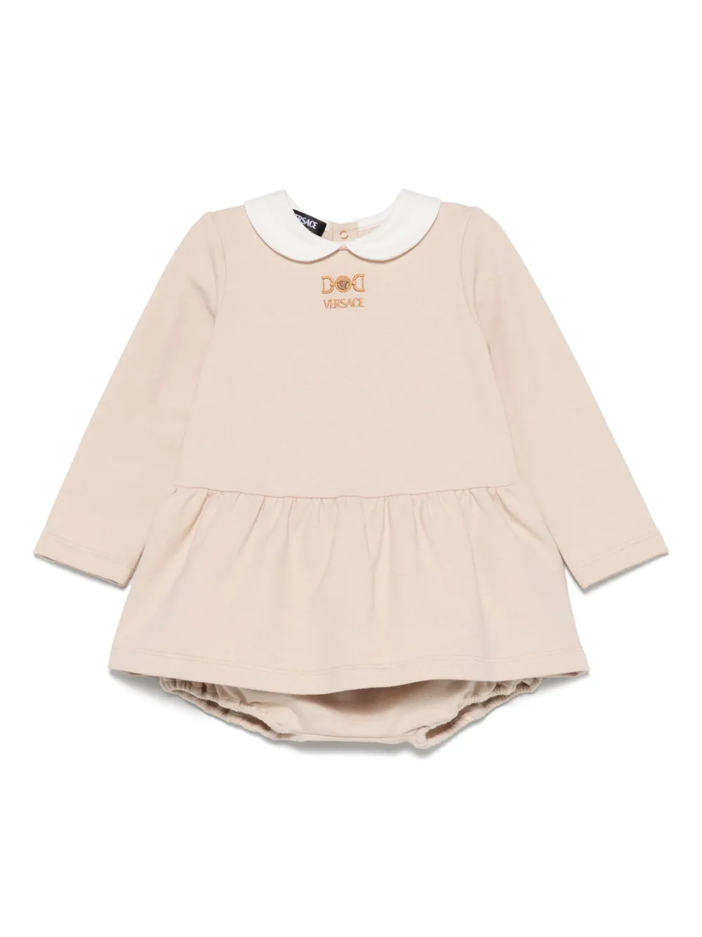 

Комплект Medusa '95 из платья и блумеров Versace Kids, нейтральный
