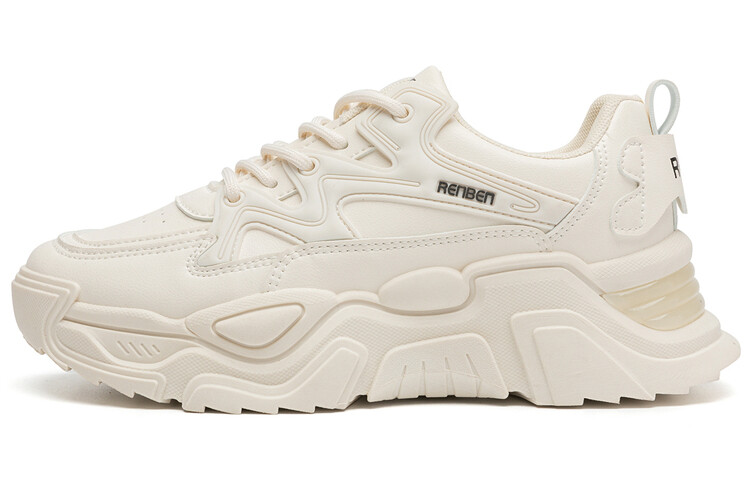 

Кроссовки RENBEN Chunky Sneakers Women's Low-top Beige, бежевый