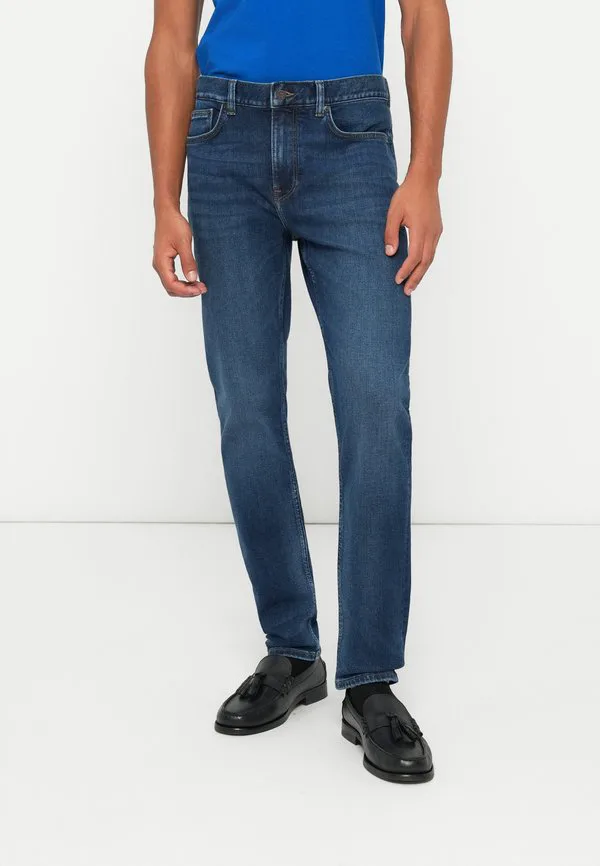 Джинсы bleecker выцветшие узкие джинсы облегающего кроя Tommy Hilfiger, Morris Blue