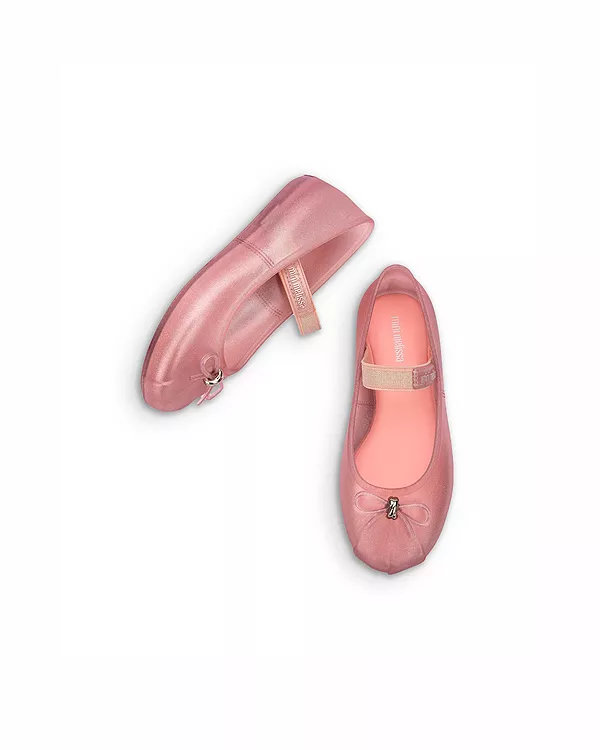 Балетки Sophie для девочек - для малышек и для взрослых Mini Melissa, розовый — фото 3