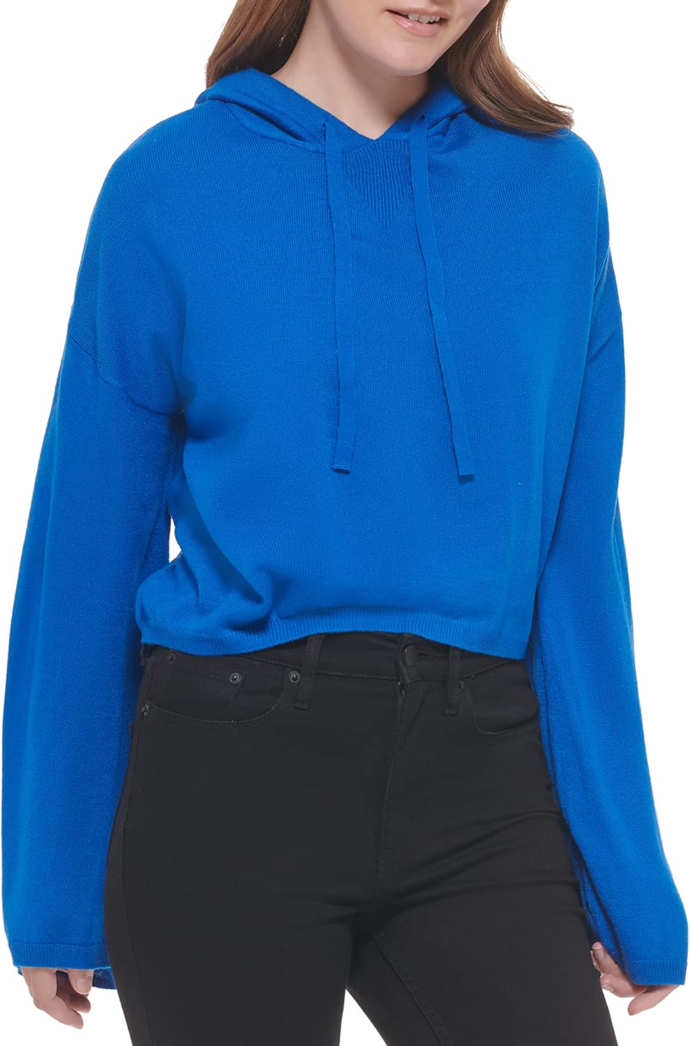 

Женский свитер Calvin Klein с V-образным вырезом и цепочным швом, Oceana