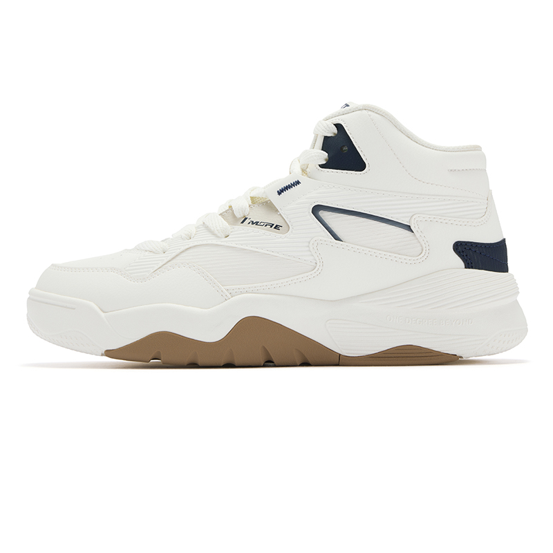 

Кроссовки для скейтбординга Model Burning 50 Thermal Cushioning High top мужские 361°, feather белый/ink синий