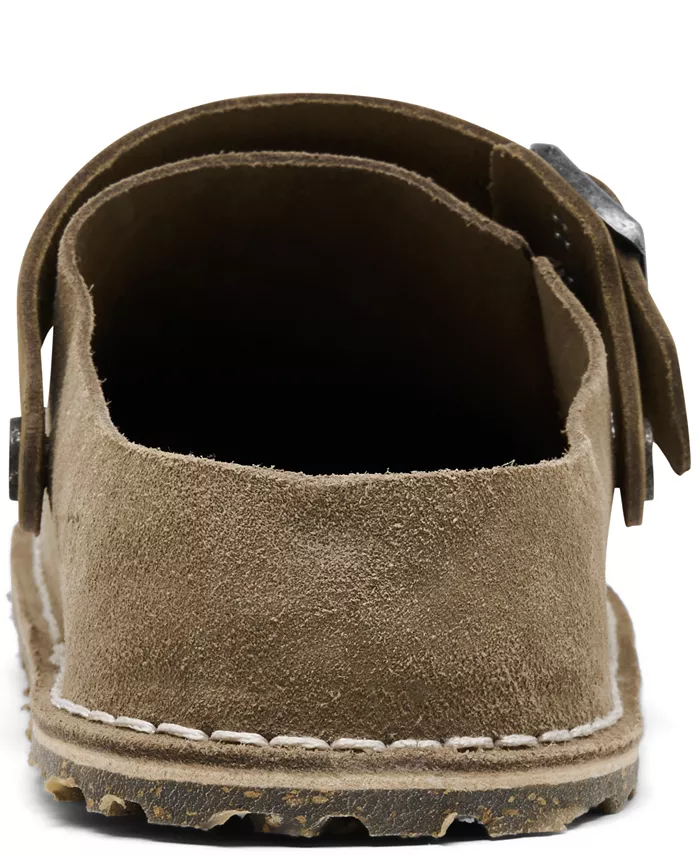 Женские замшевые клоги Lutry 365 от Finish Line Birkenstock, коричневый/бежевый — фото 4