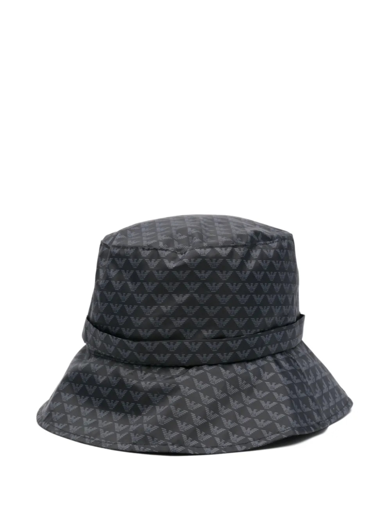 

Панама с логотипом Emporio Armani, черный