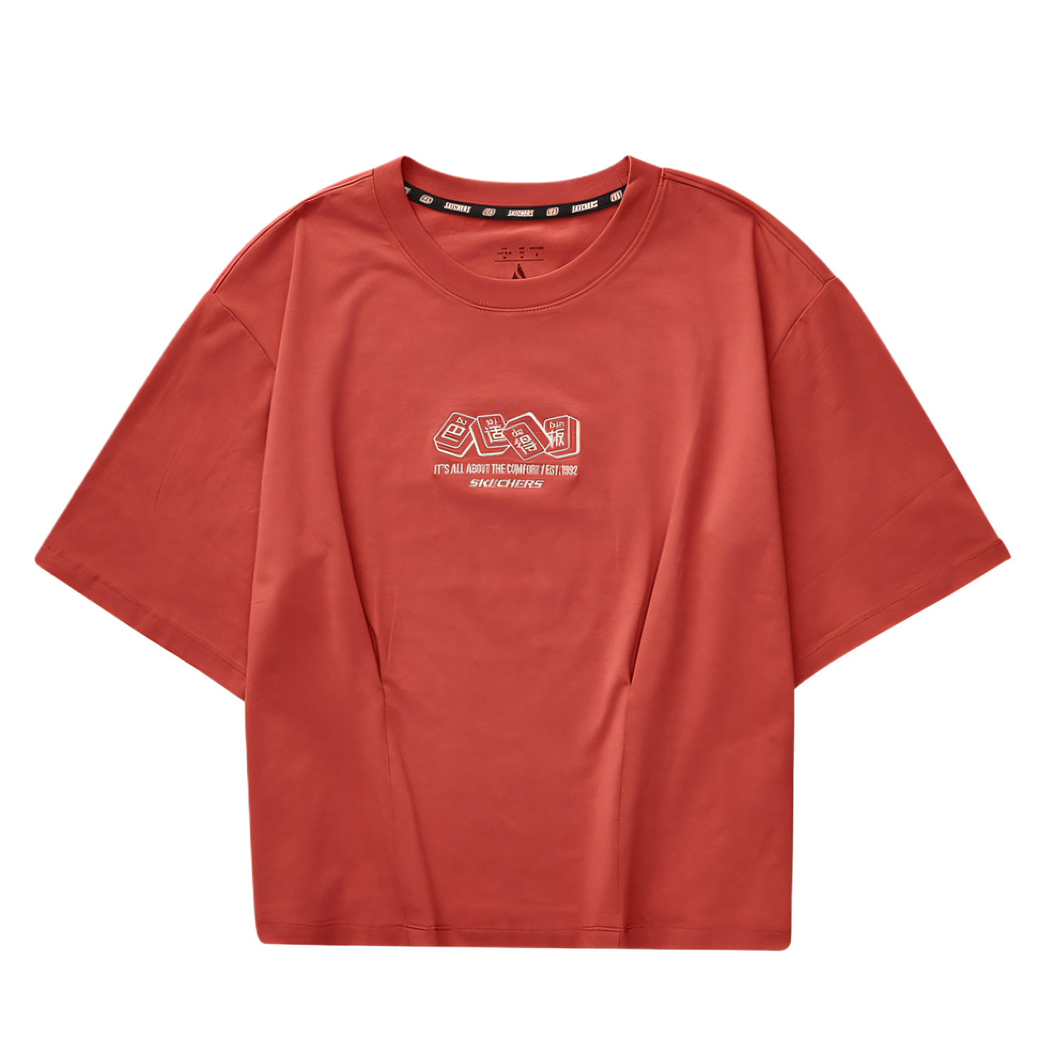 

Футболка с рукавом реглан Sports Alliance Series женская Skechers, красный