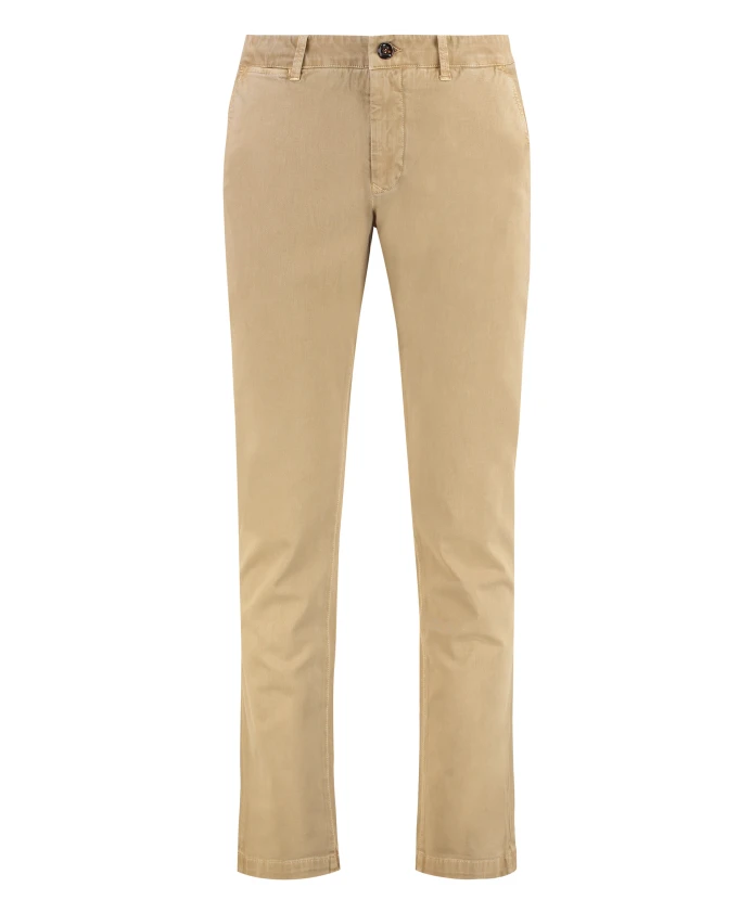 

Брюки чинос с задними карманами Moorer, бежевый