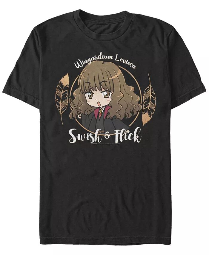 

Мужская футболка Swish and Flick с коротким рукавом и круглым вырезом Fifth Sun, черный