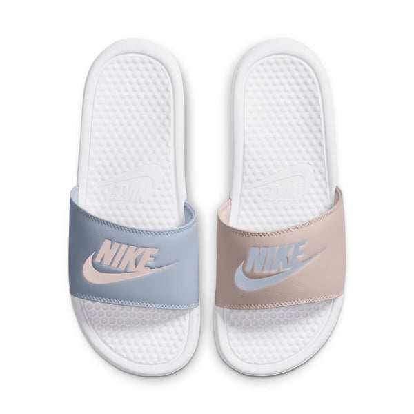 Тапочки benassi jdi slides 'ghost barely rose' Nike, белый — фото 3
