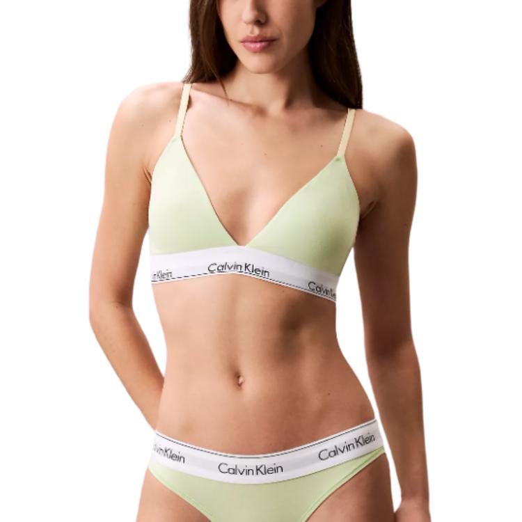 

Женский бюстгальтер Calvin Klein, светло-зеленый