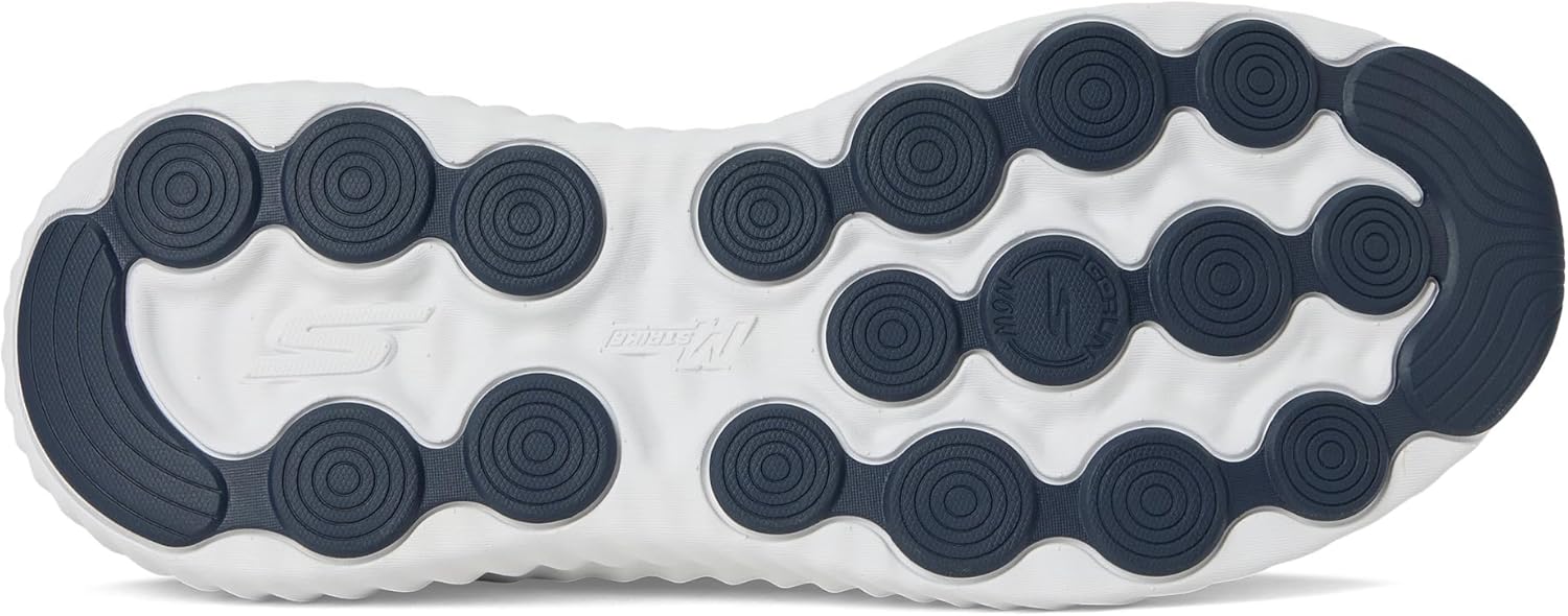 Мужские кроссовки Skechers Hands Free Slip-ins Go Run Now - Starfuse, Silver/Taupe — фото 3