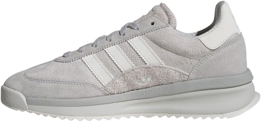 Мужские кроссовки adidas SL 72 Rtn с шнуровкой, повседневные - серые — фото 3