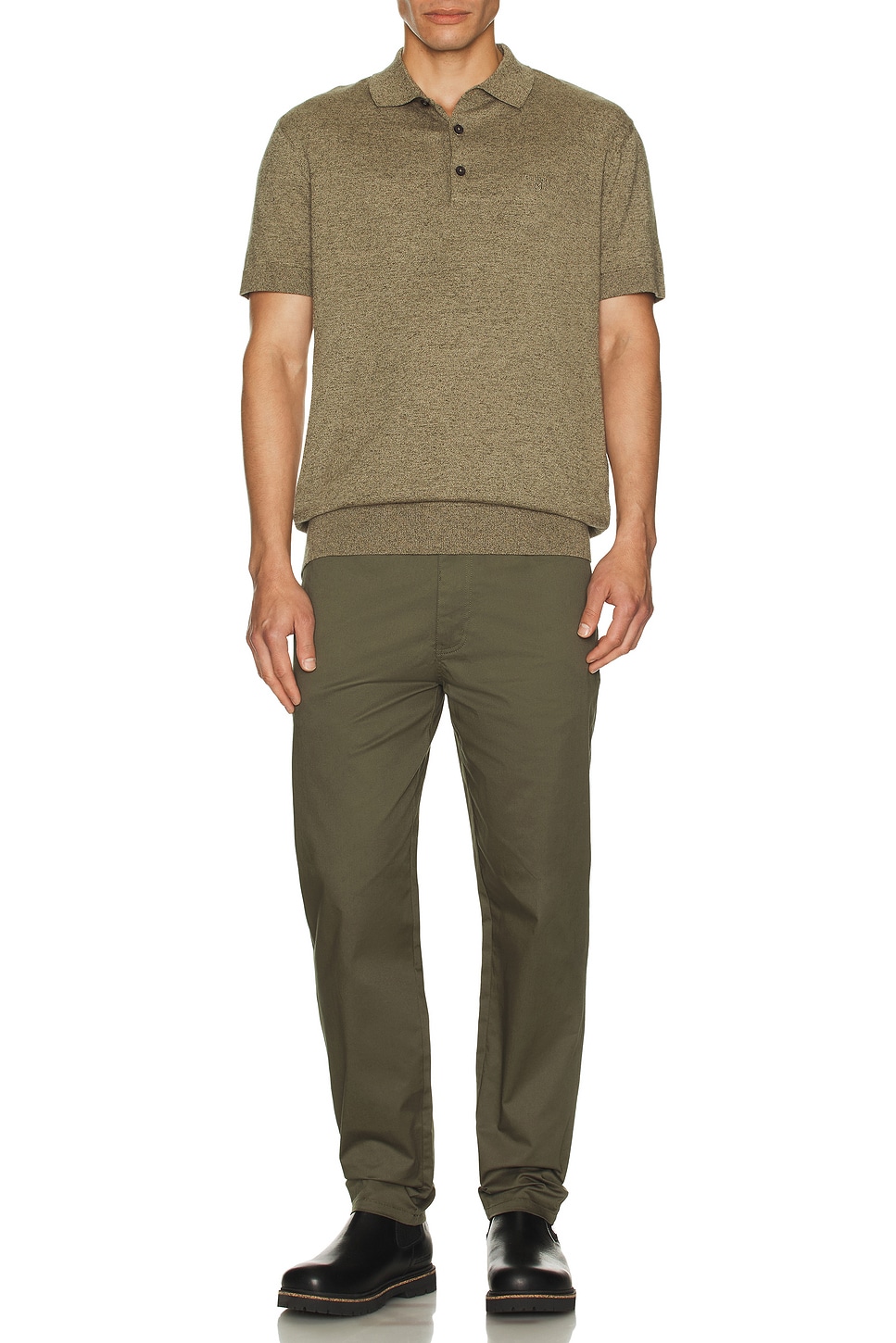 

Buston Knit Поло Barbour, Uniform Green