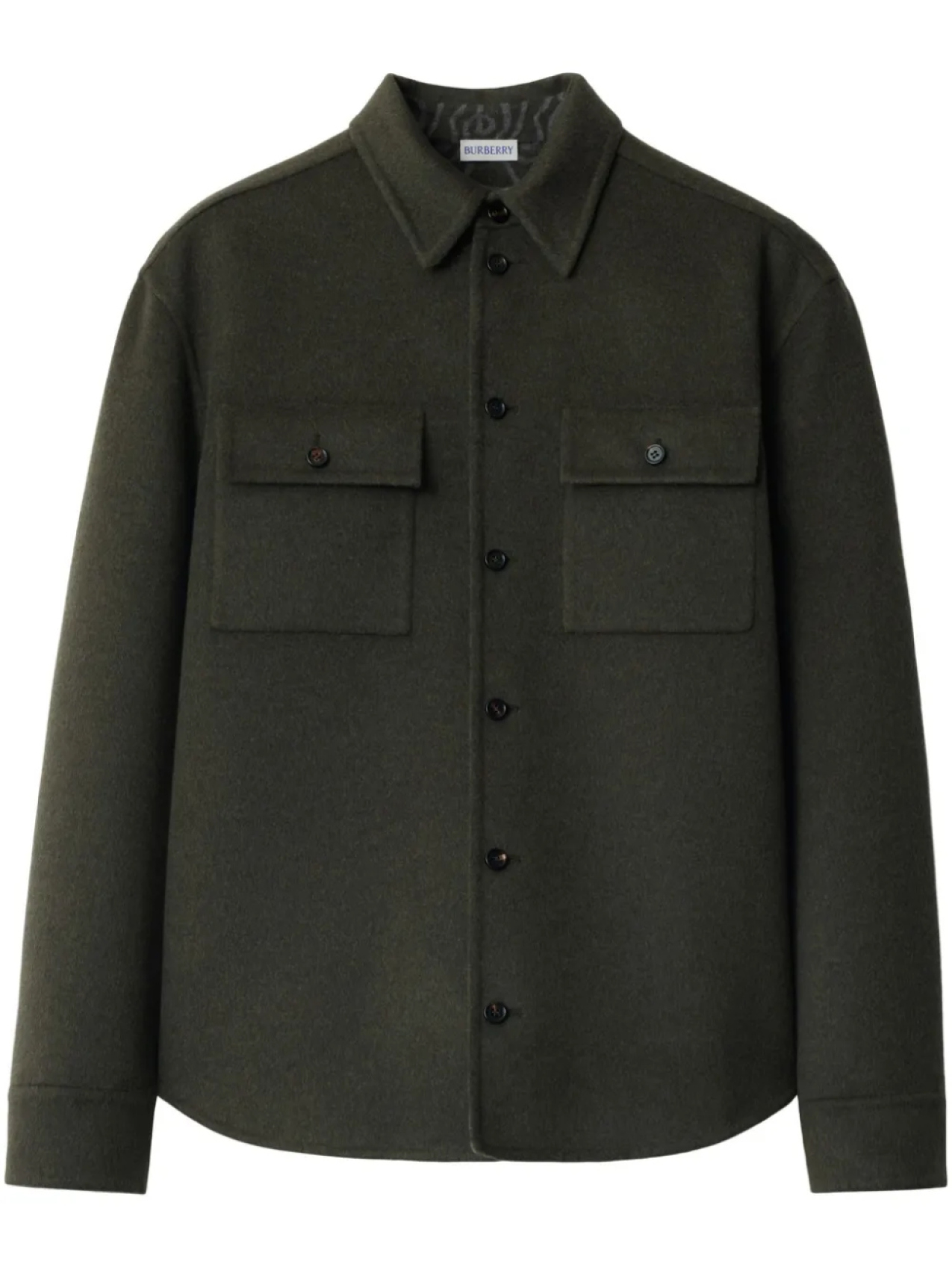 

Куртка Burberry Overshirt, серый