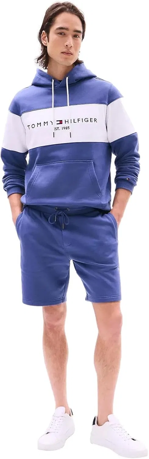 Шорты с вышивкой Tommy Hilfiger, Bank Blue — фото 2