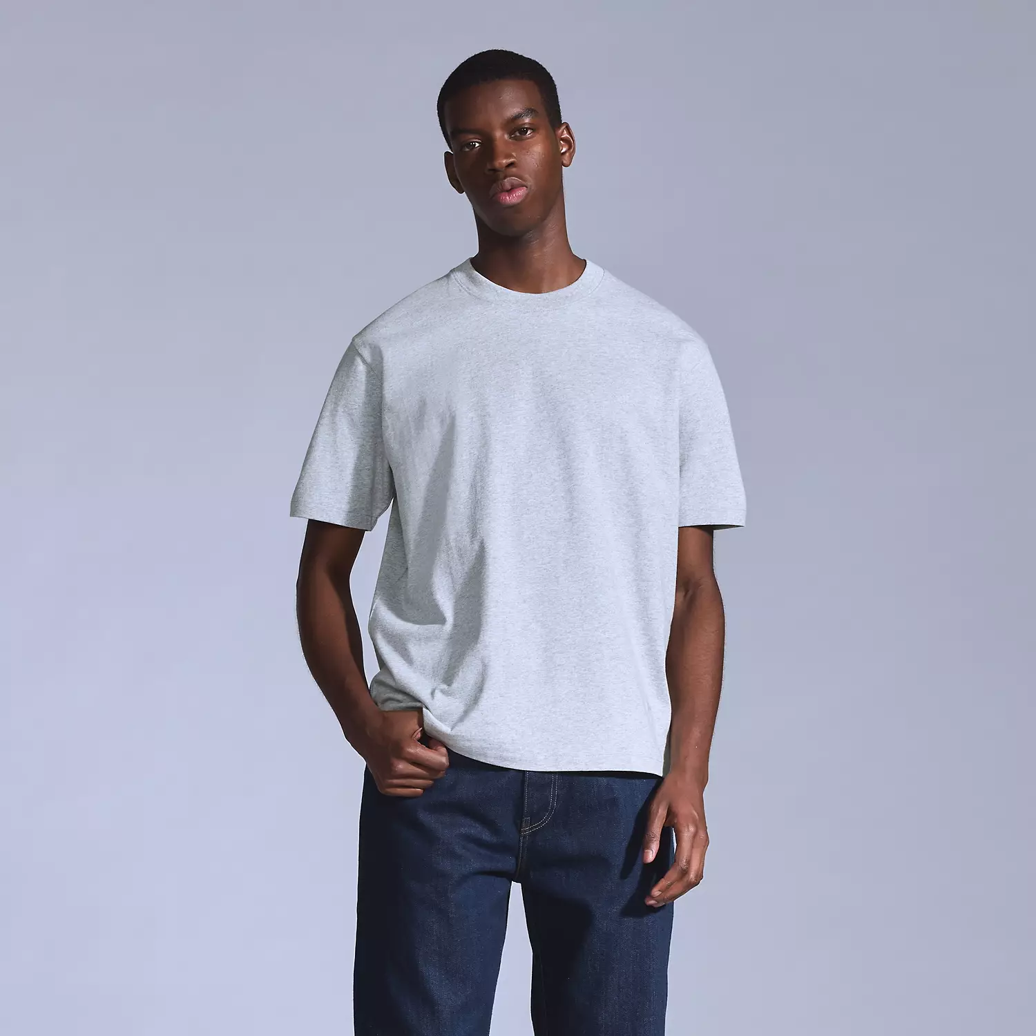 Футболка свободного кроя Levi's, цвет Heather Grey - Grey — фото 2