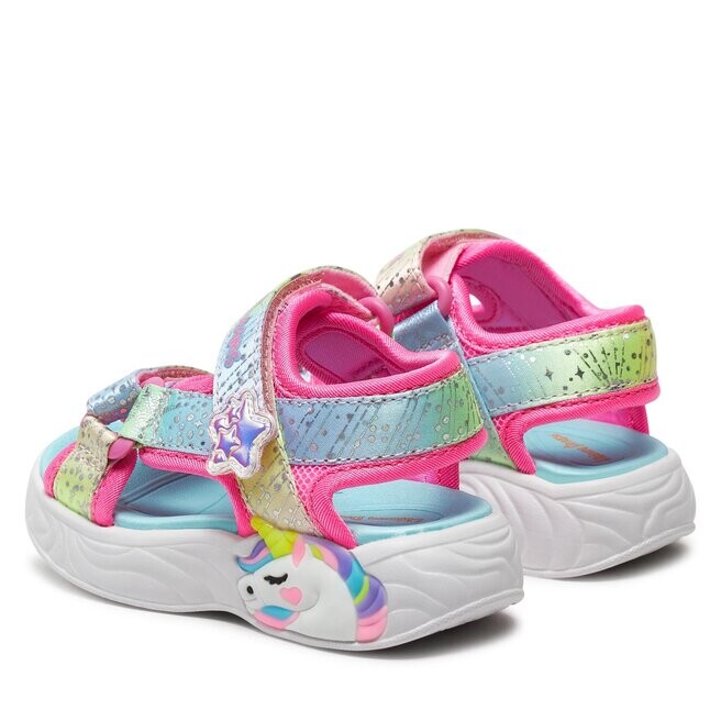 Сандалии Skechers Unicorn Dreams Sandal-Majestic Bliss 302682N/PKMT Pink, розовый — фото 3