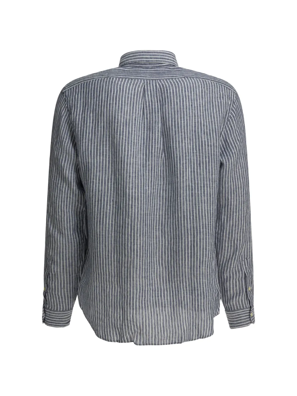 

Полосатая рубашка с длинными рукавами Polo Ralph Lauren, синий