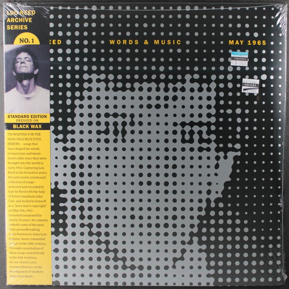 

Виниловая пластинка LP Words & Music, May 1965 - Lou Reed