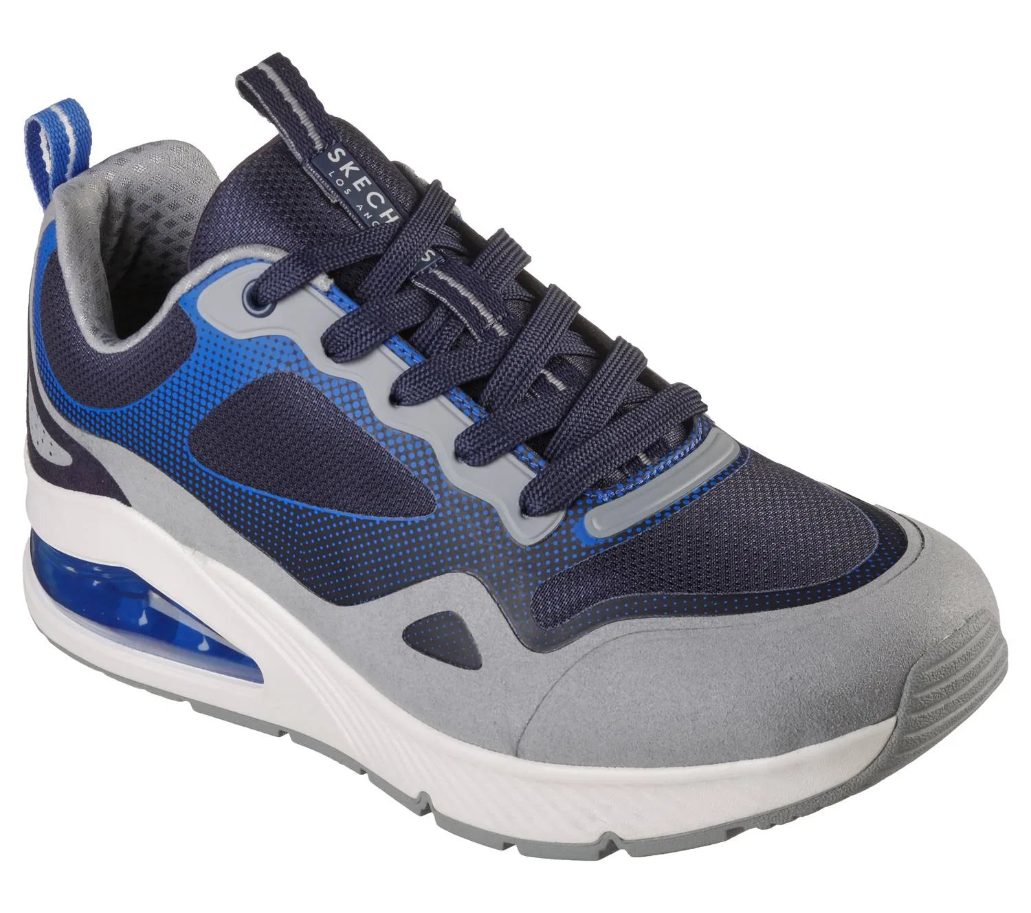 Skechers Мужские кроссовки Uno 2 Karma серо-голубого цвета — фото 4
