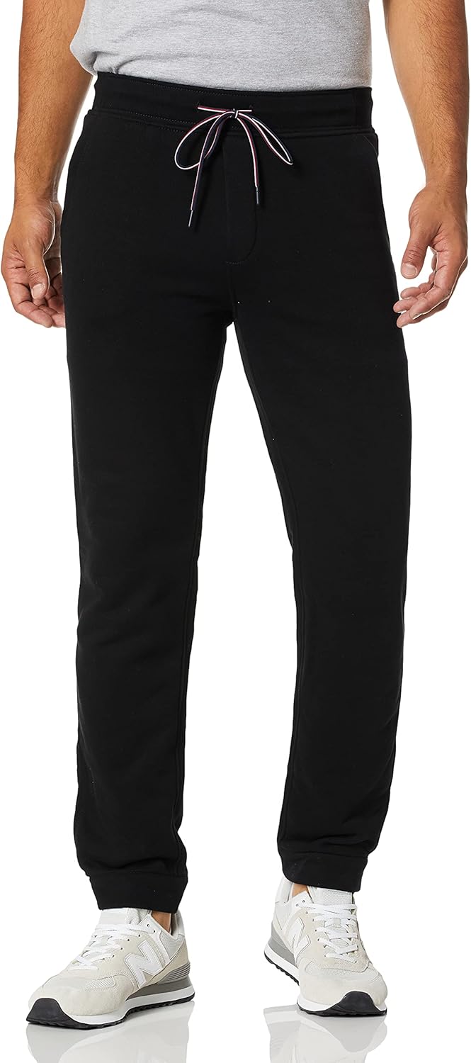 

Мужские адаптивные спортивные брюки Tommy Hilfiger с липучками снаружи, The Deep Black