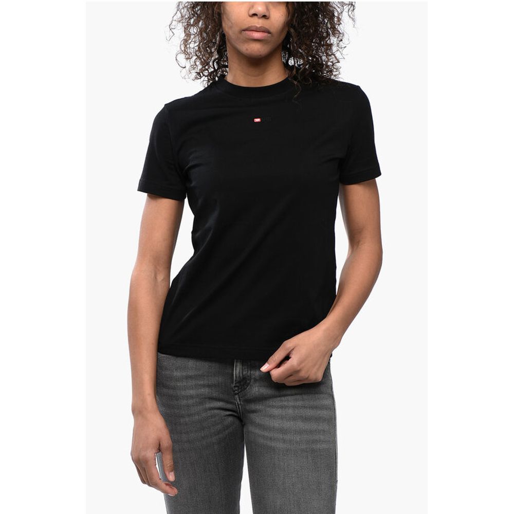 

Футболка с круглым вырезом RED TAG Solid Color T-REG-MICRODIV Diesel, Black