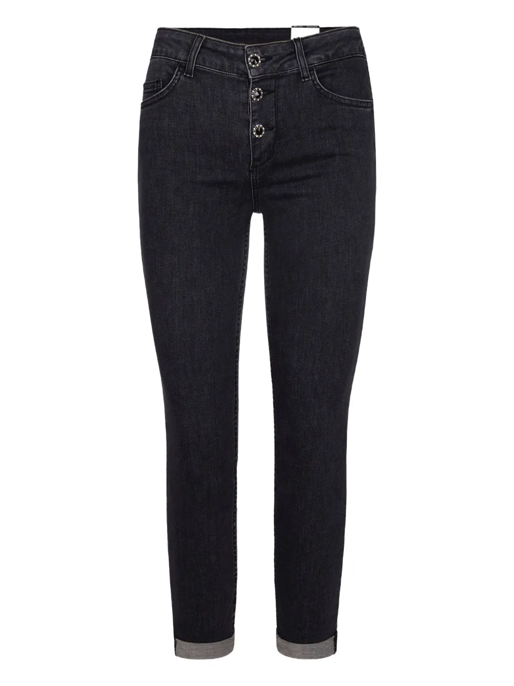 

Джинсы с украшением в виде пуговиц LIU JO, серый