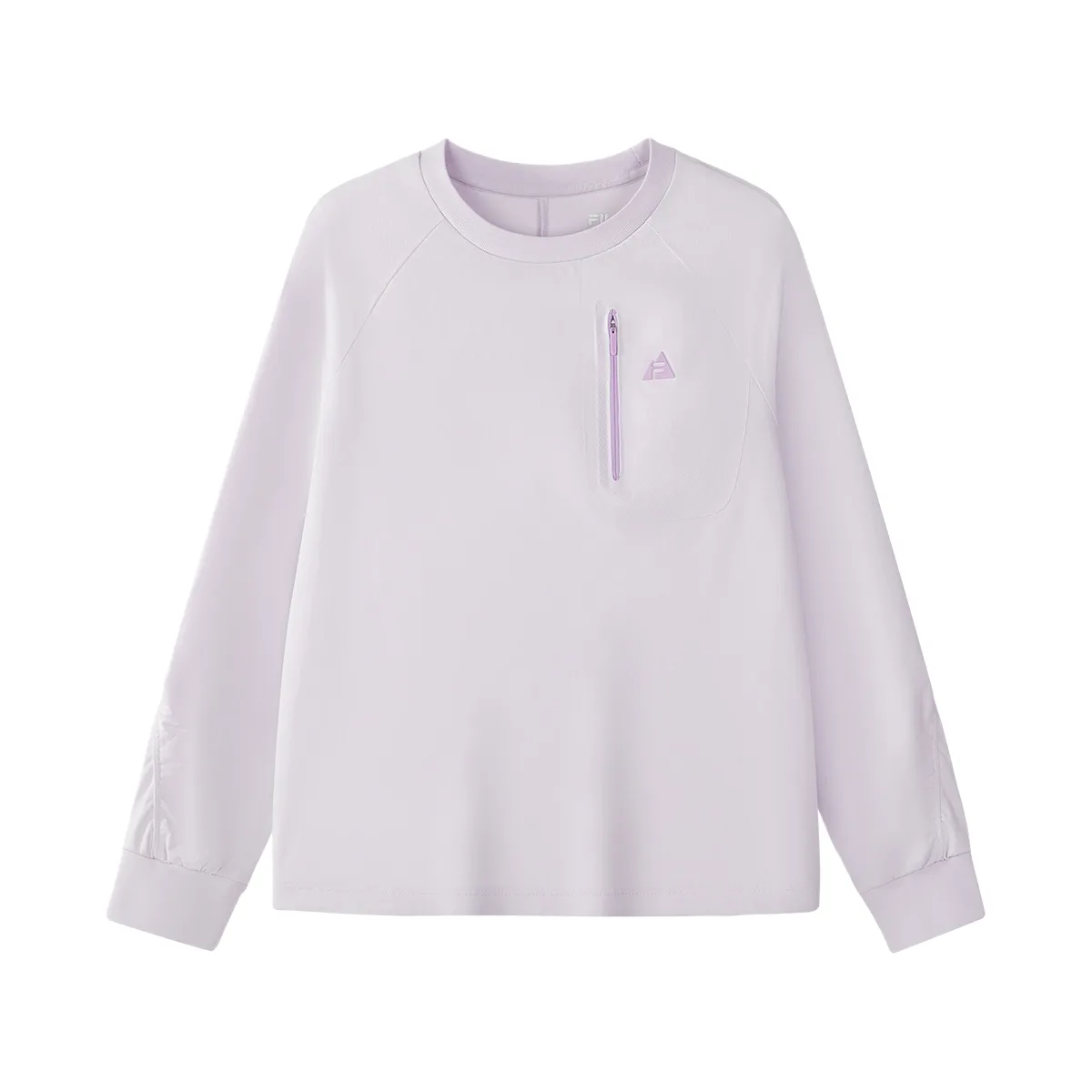 Свитшот с круглым вырезом FILA KIDS, Lavender