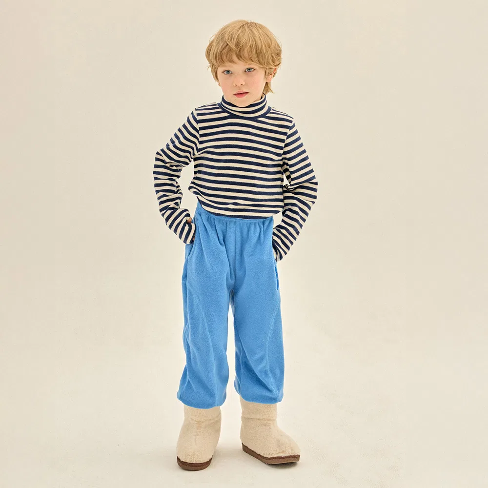 Детские флисовые брюки с логотипом от Bebetailor