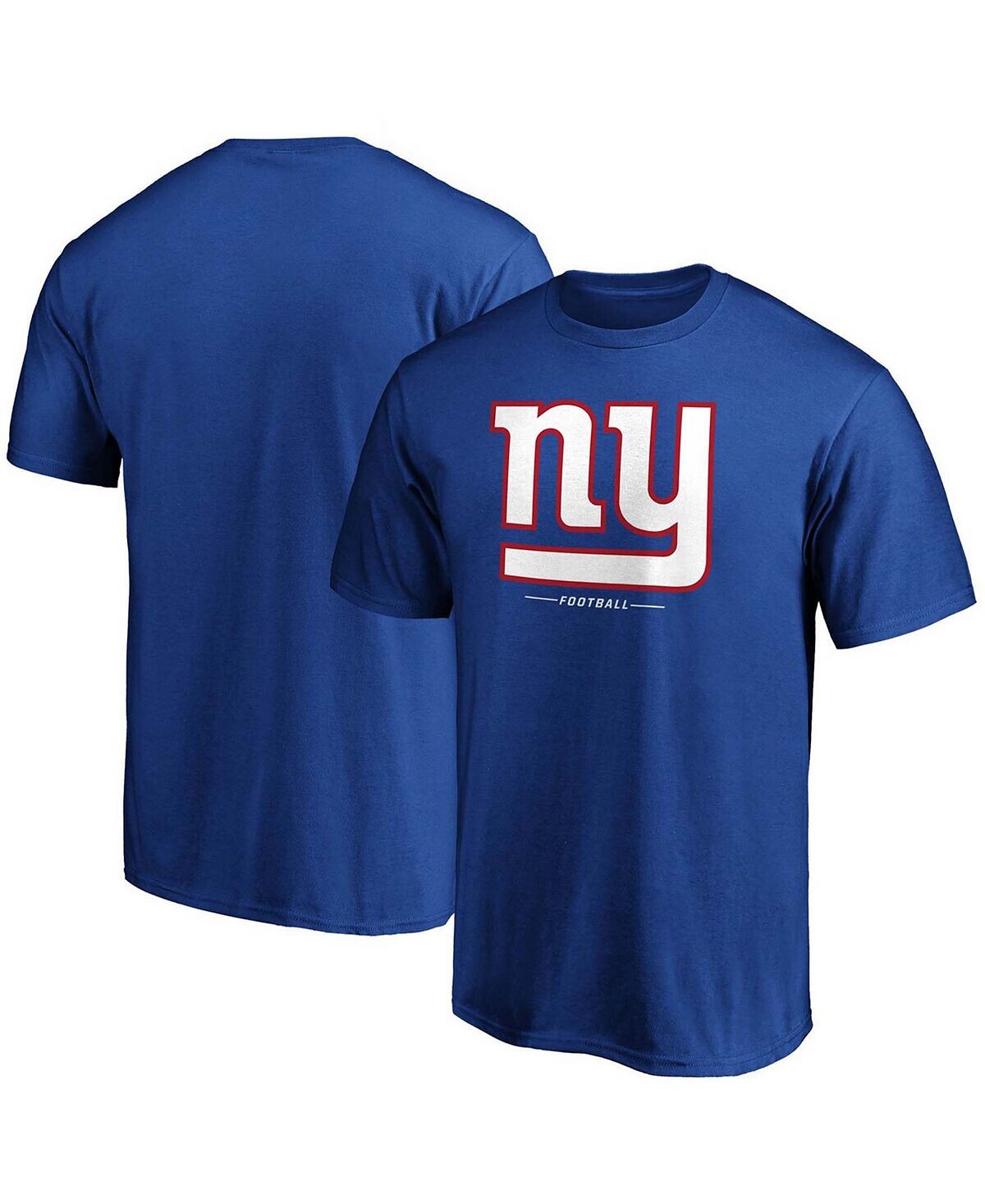 

Мужская футболка с логотипом Royal New York Giants Team Lockup Fanatics