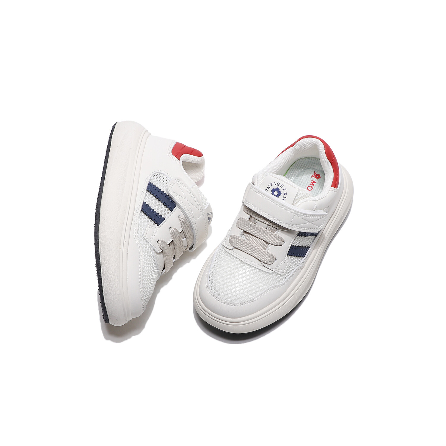 Кроссовки Montague Kids Skateboarding Shoes Kids Low-top, розовый — фото 3