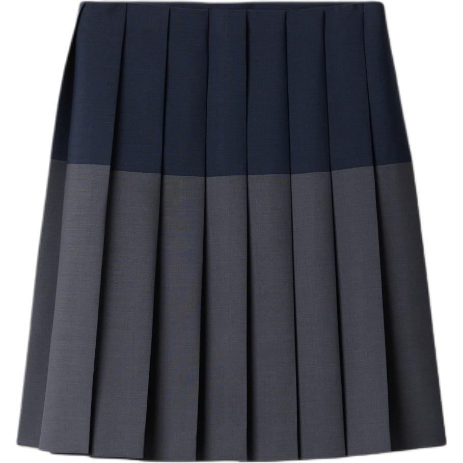 

MIU MIU Юбка из мохера Kid Mohair цвет Hematite/Navy