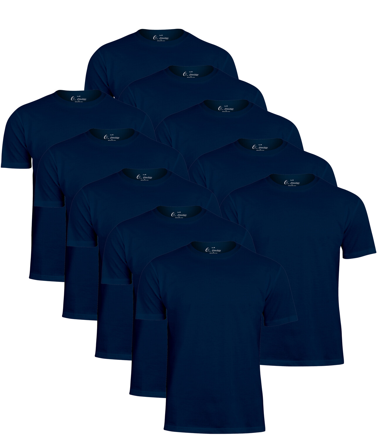 

Футболка Cotton Prime O Neck Tee, темно-синий