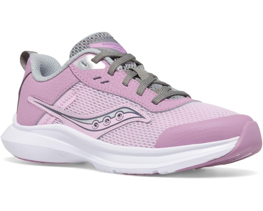 

Кроссовки Saucony Kids Axon 3 Sneakers, цвет Orchid/Grey