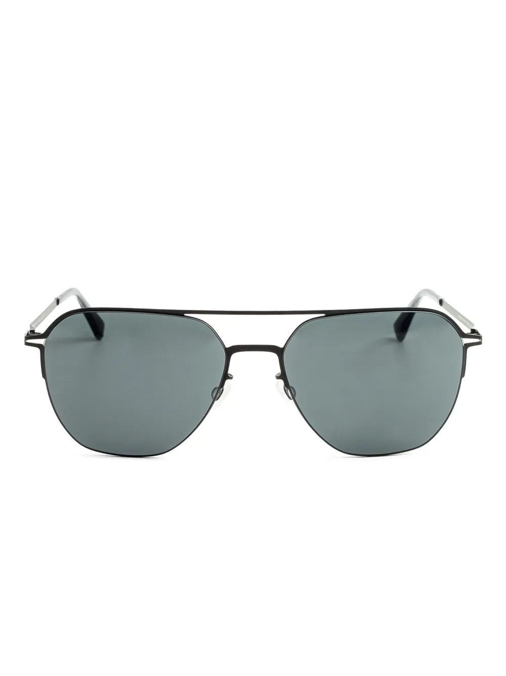 

Солнцезащитные очки в квадратной оправе Mykita, черный