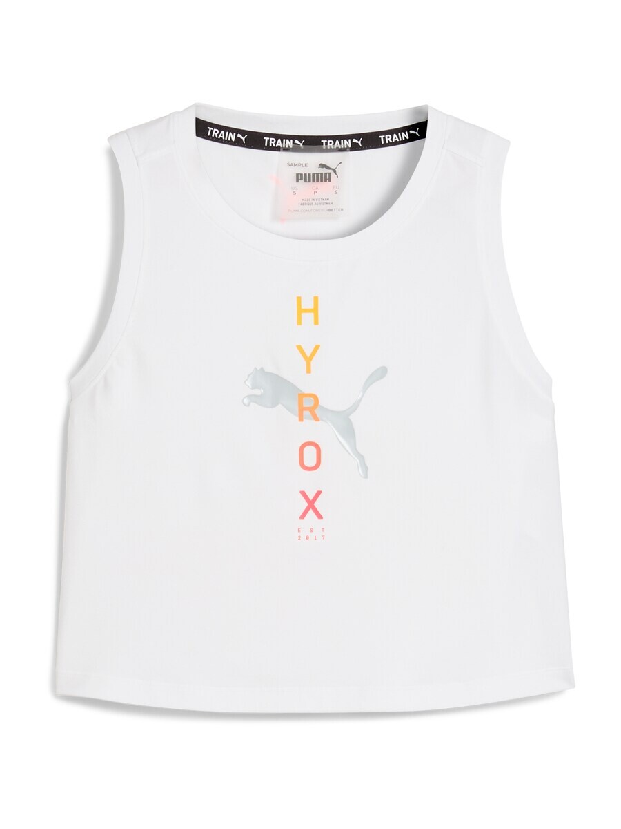 

Спортивный топ PUMA Sports Top HYROX x Cloudspun, белый