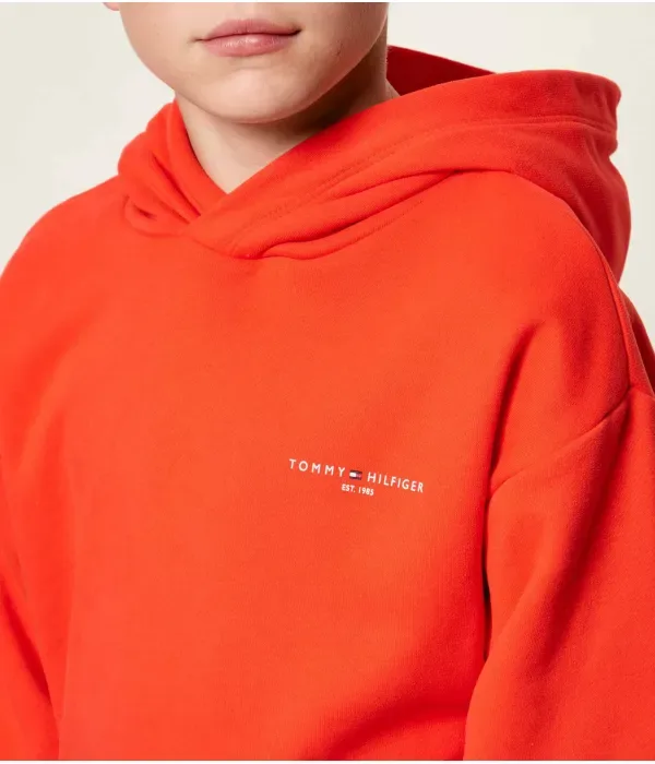 Толстовка regular fit Tommy Hilfiger, оранжевый — фото 4