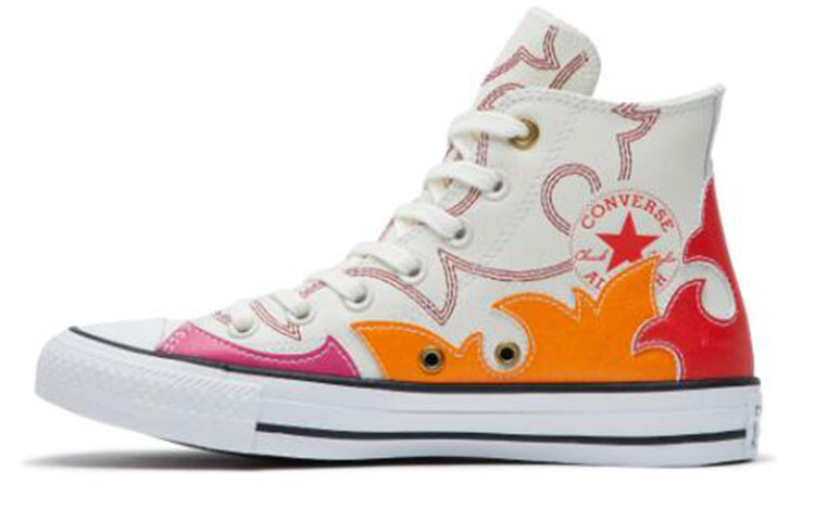 

Кеды Converse Chuck Taylor All Star Le High Egret Red Orange 'White Red' Women's