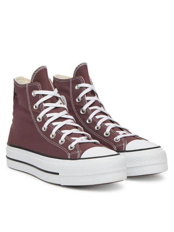 Тканевые кроссовки Chuck Taylor All Star Lift Platform A10646C Converse, красный — фото 2