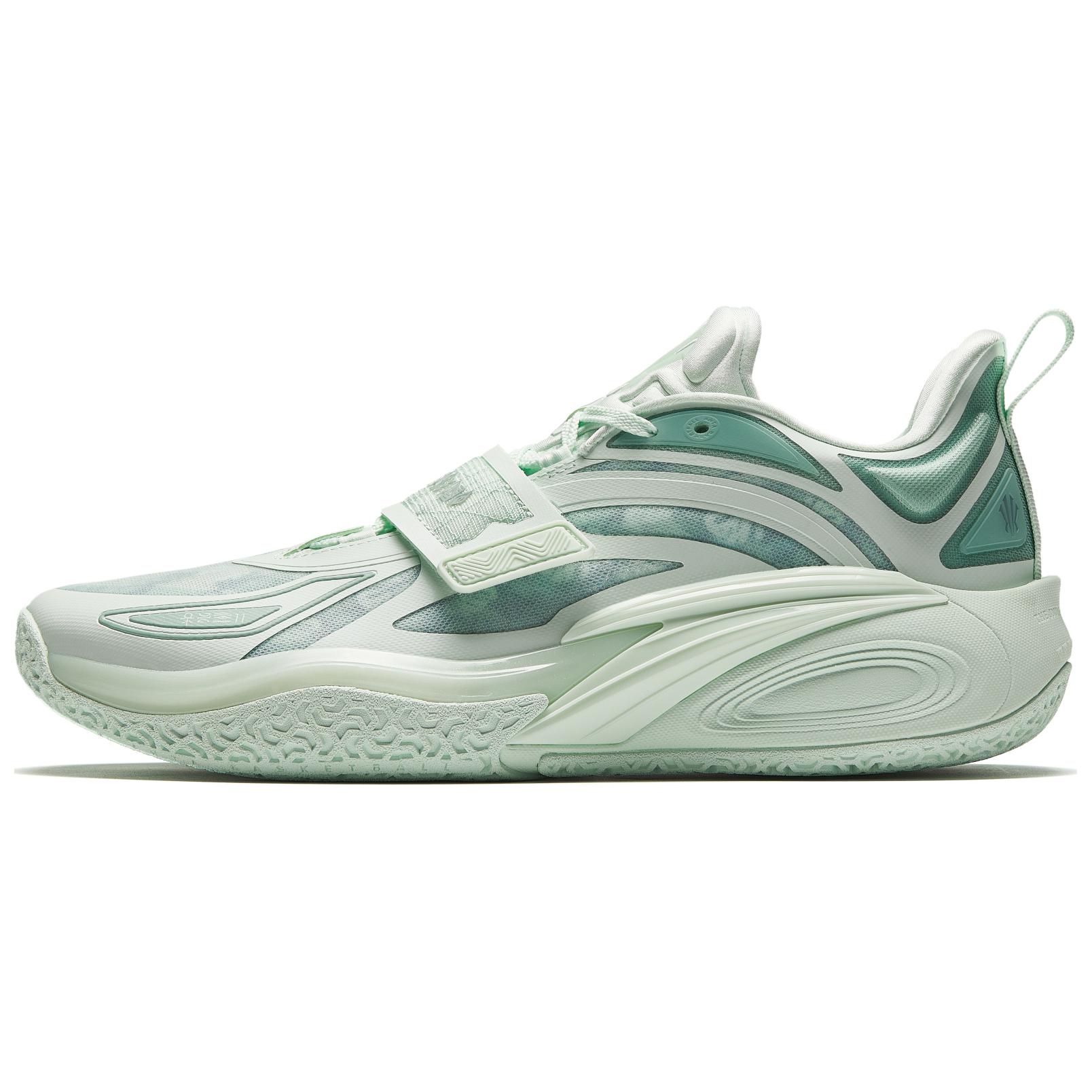 

ANTA KAI 1 Амортизирующие износостойкие низкие баскетбольные кроссовки мужские светло-солнечный зеленый, цвет Light Sunlit Green