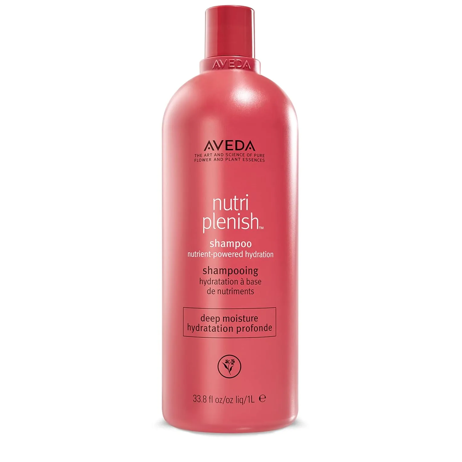 Шампунь Aveda Nutriplenish Deep Moisture | Интенсивное увлажнение для сухих волос средней и густой толщины | Органическое масло граната, кокосовое масло, масло манго | 93% натуральных ингредиентов*